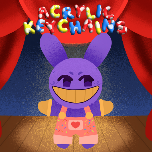 Cookie Bunny - Acrylic Keychain