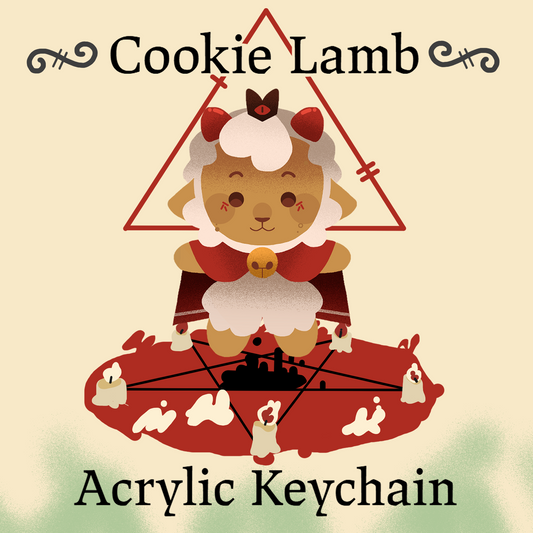 Cookie Lamb - Acrylic Keychain