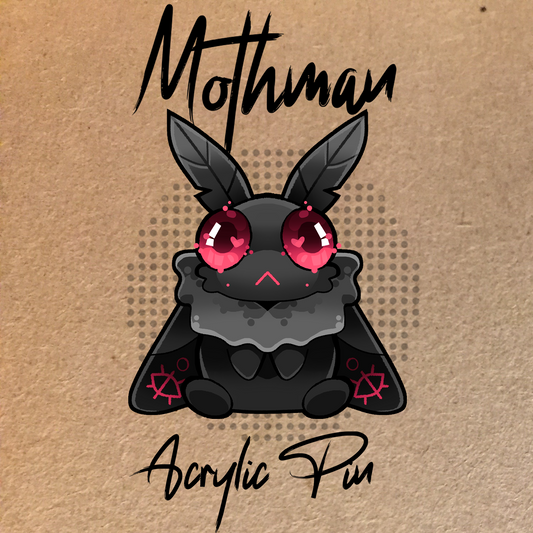 Little Mothman - Acrylic Pin